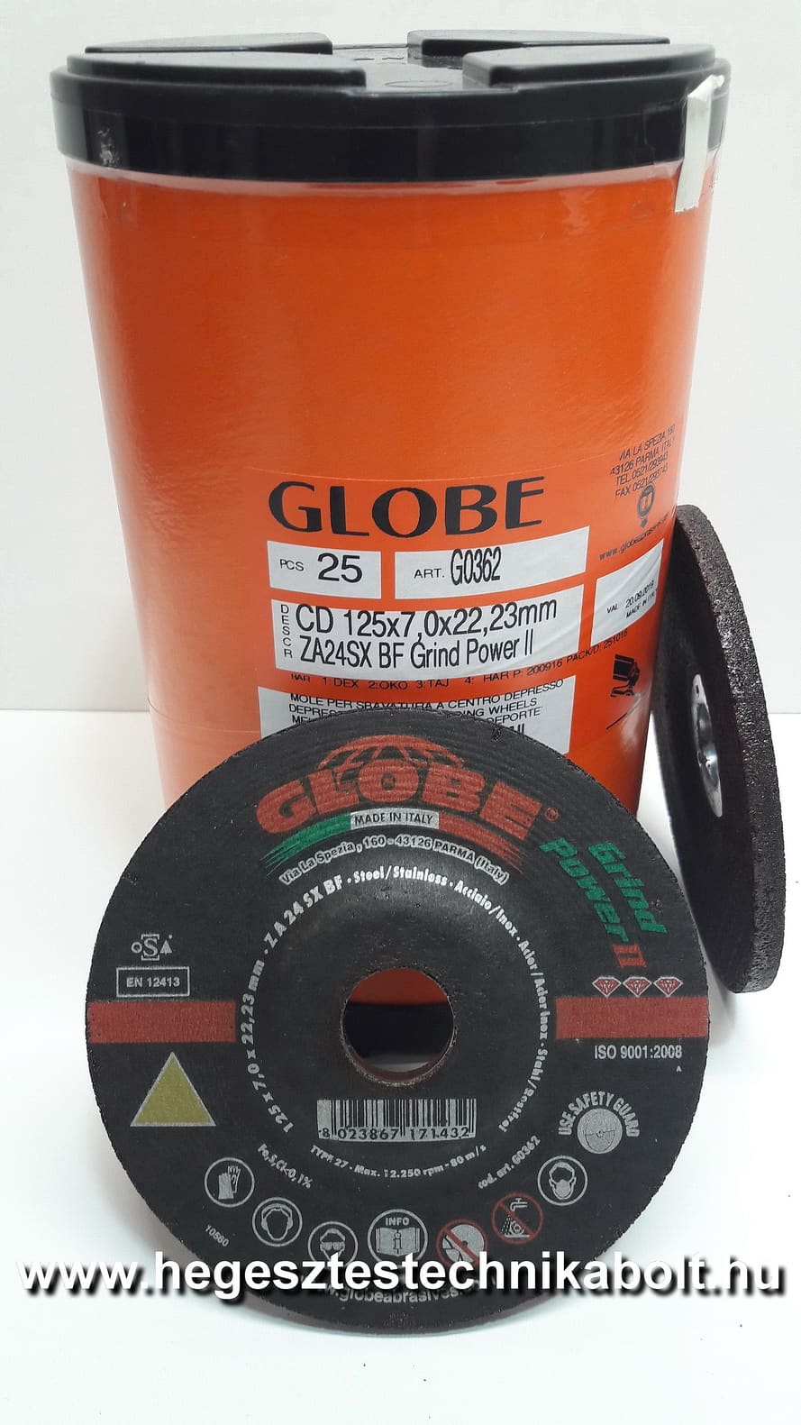 globe_gpII_csiszolókorong