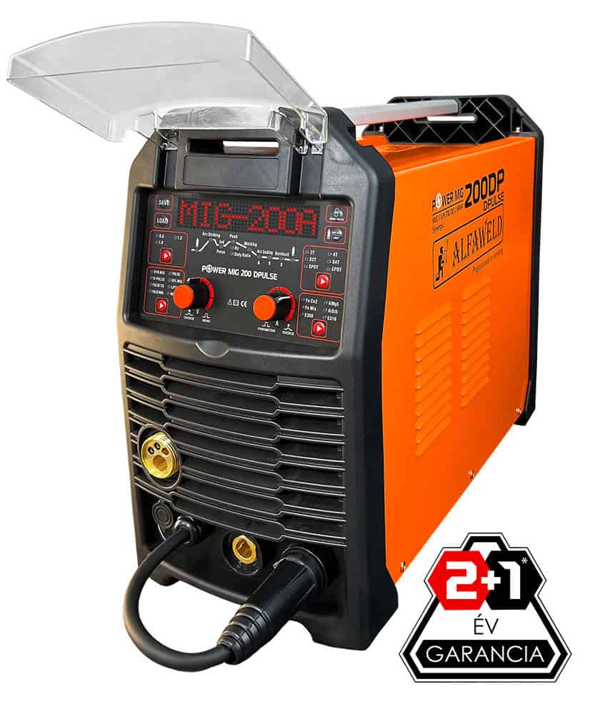 POWER-MIG- 200DP-Synergic-DUPLAPulse-inverteres-hegesztőgép